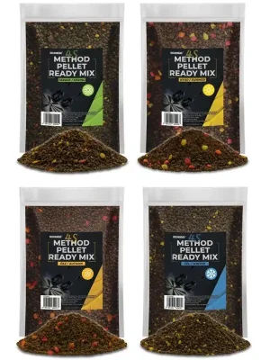 Navlhčené peletky Haldorádó Method Pellet Ready Mix 4S 600g Must-Have