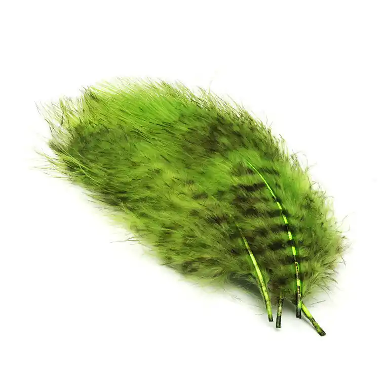 Cenově Výhodný Grizzly marabou GM308 - chartreuse-černě pruhovaná