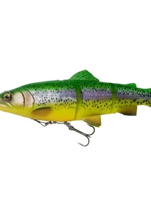 Značkový Gumová nástraha pstruh Savage Gear 4D Line Thru Trout SS 20cm 93g - Fire Trout