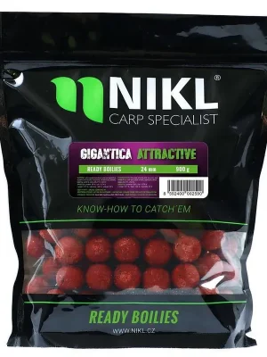 Boilie Karel Nikl Ready Attractive Gigantica 900g 20mm Expresní Doručení