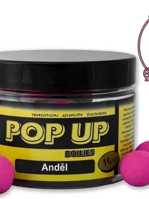 Bezpečná Platba Pop Up Boilies CarpServis 50g 16mm - Anděl
