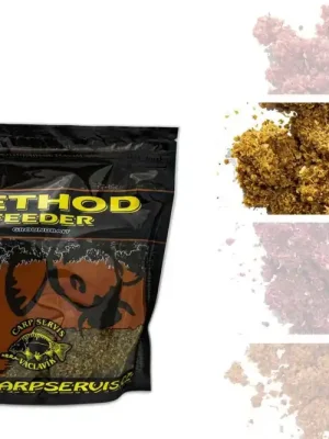 Přímo Od Výrobce Navlhčená krmítková směs CarpServis Method Feeder 600g - Med