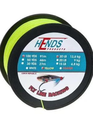 Cenová Bomba Dacron Backing Hends 100Yds 30Lb (13,6kg) - fluo žlutý