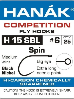 Novinka Háčky bez protihrotu Hanák H 15 SBL 25ks - 8, 08