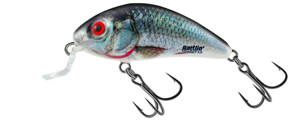 Značkový Wobler Salmo Rattlin´ Hornet 4,5cm F SR - Holographic Real Dace, HRD