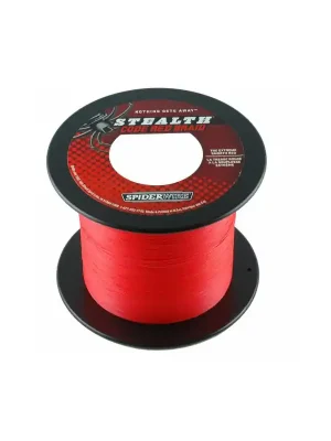 Horká Nabídka Pletenka SPIDER ČERVENÁ - 0,12mm / 1m / 7,1kg