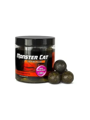 Boilies na sumce MONSTER CAT 30mm/500ml - ČERSTVÉ JÁTRA Hit Sezóny