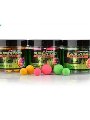 TANDEM BAITS Super Feed Fluo Pop-Up 14/16mm/90g - KOKOS VANILKA Finální Výprodej
