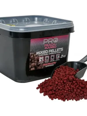 Starbaits - Pelety Mixed Pro Peach & Mango 2kg Vrácení Zdarma