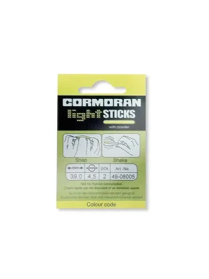 Cenový Hit Chemické světlo CORMORAN 4,5mm - červené (2ks) délka 37mm