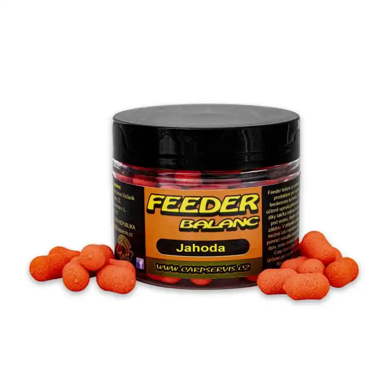 Originální Václavík - Feeder Balanc - 45g/8x12mm/JAHODA