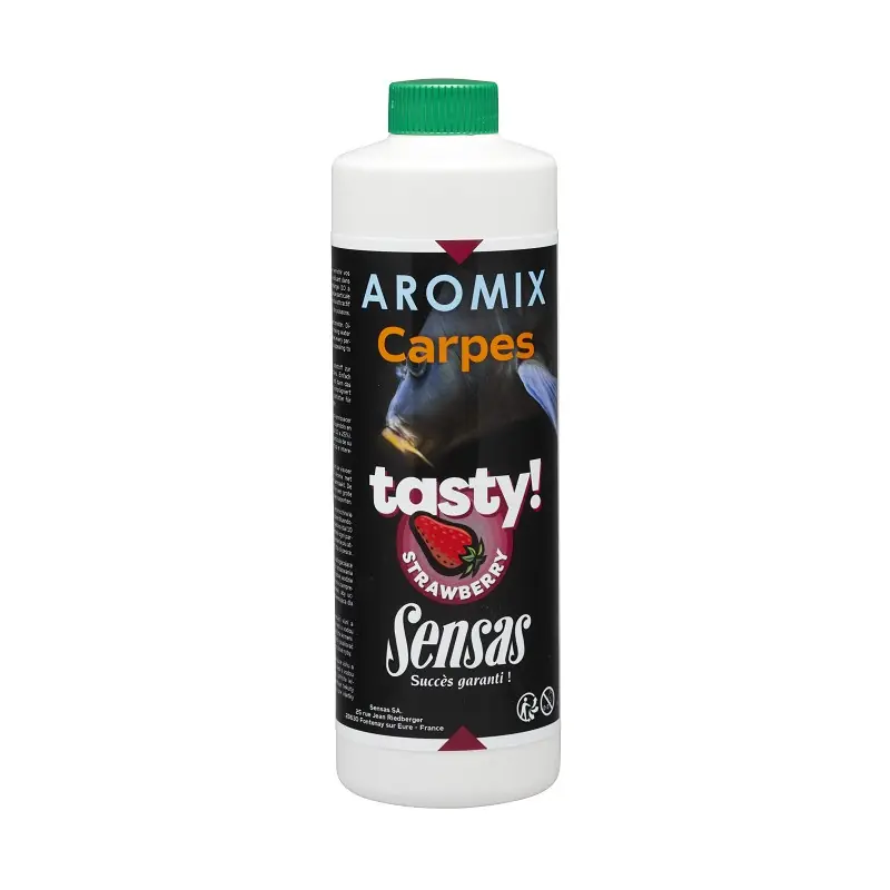 Dokud Zásoby Vydrží Sensas - Aromix Carpes Tasty JAHODA 500ml