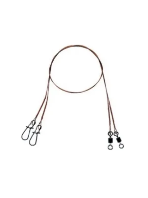 Levný Mistrall - Ocelové Lanko WIRE LEADERS 1x7 20kg/25cm/2ks