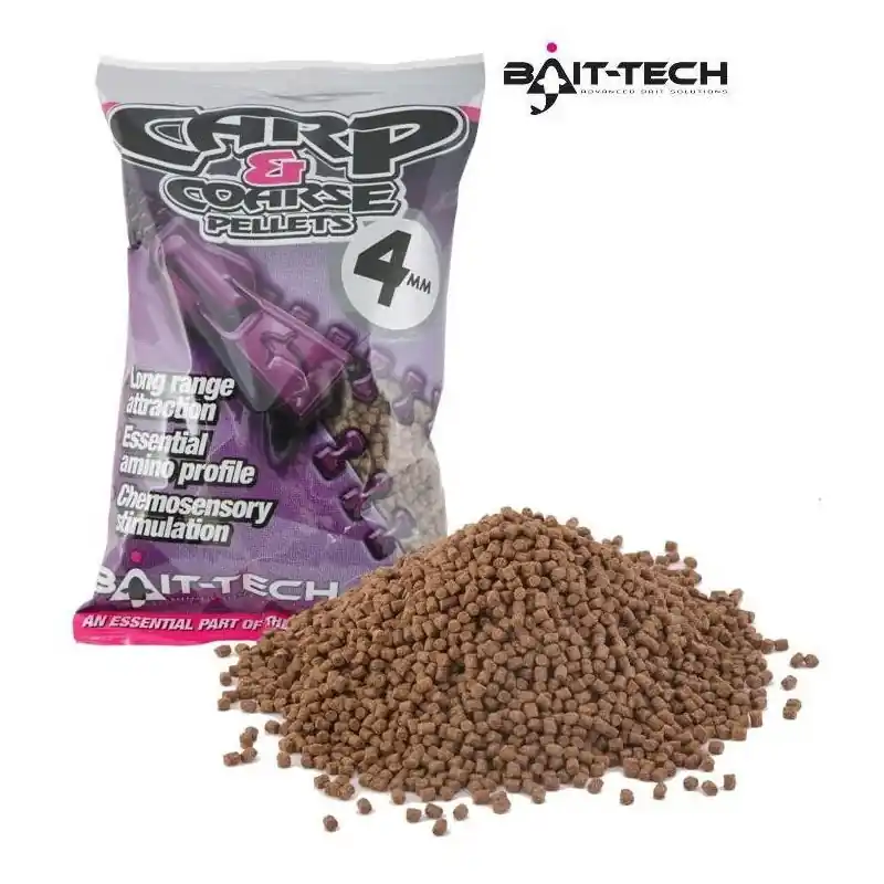Jen Po Omezenou Doba Pelety Bait-Tech Carp & Coarse 4mm, 700g