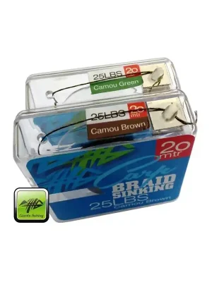 Pletenka Giants Fishing Carp Braid Sinking Camou Brown - 35lbs / 20m Sezónní Sleva