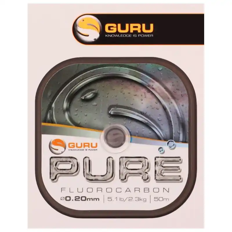 GURU - PURE FLUOROCARBON 0,18mm / 2,1kg 50m Horká Nabídka