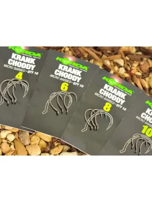 Aktuální Háček KORDA KRANK CHODDY Micro Barbed vel. 4 - 10ks.
