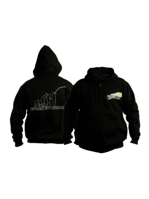 Mikina DOC Fishing s kapucí Evolution L - černá Koupit Online