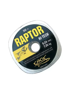 Silon ESOX Raptor HI-TECH - 0,22mm / 100m / 6,40kg Nakupujte Hned