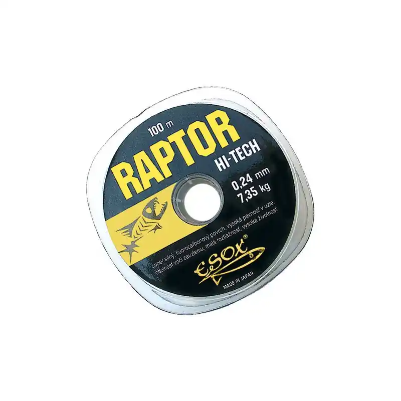 Silon ESOX Raptor HI-TECH - 0,22mm / 100m / 6,40kg Nakupujte Hned