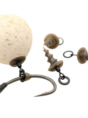 Horká Nabídka Korda Šroub pro uchycení Pop Up Micro Ring Swivel Bait Screw Medium