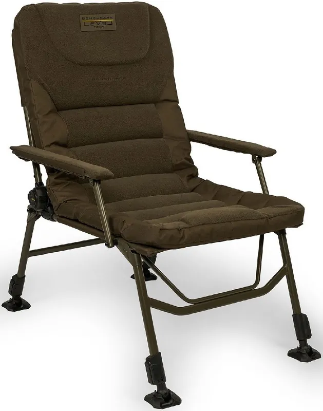 Originální Avid Carp Křeslo Benchmark Leveltech Recliner