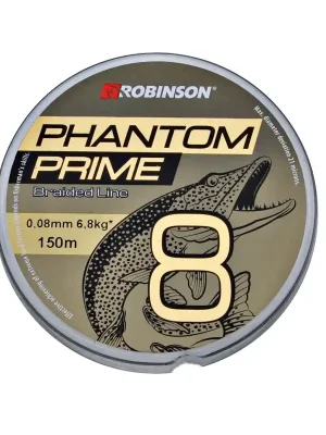 Robinson Šňůra Phantom Prime X8 150m Flou Zelená Originální