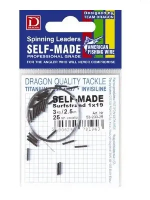 Dragon Lanko Self-Made Steel Leader Surflon 2,5m Akce