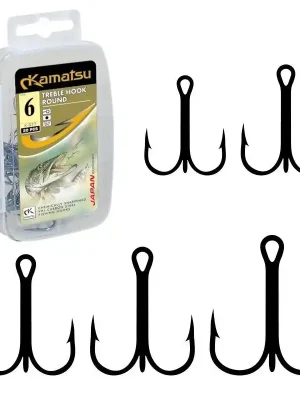 Nakupujte Hned Konger Trojháčky K-077 Treble Hook Round