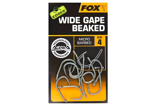 Přímo Od Výrobce Fox Háčky EDGES Wide Gape Beaked