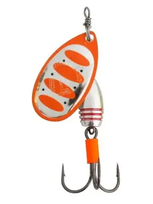 Bezpečná Platba Savage Gear Rotačka Rotex Spinner Fluo Orange Silver