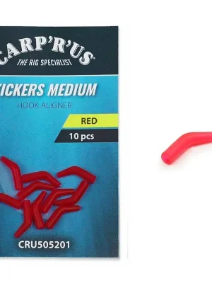 Carp ´R´ Us Rovnátko Kickers Medium 10ks Red Poslední Šance