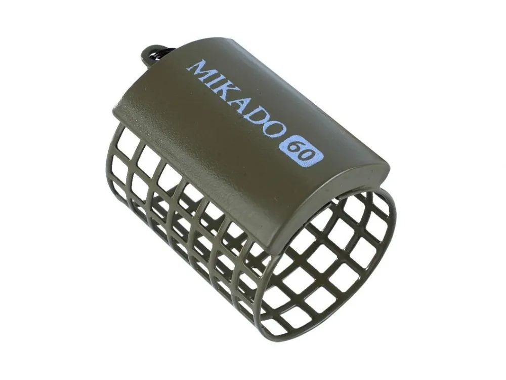 Výhodná Nabídka Kulaté feederové krmítko (32x37) 20g - Tmavá oliva - 10 ks