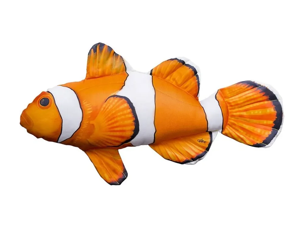 Levný Klaun očkatý 56 cm polštářek