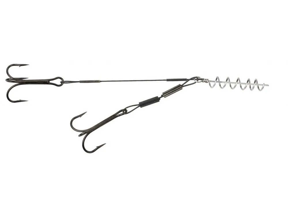 Finální Výprodej Dozbrojka - STINGER STEEL JAWS bez pinů 5+10 cm x 24 kg / trojhák: 1/0 - bal.1ks
