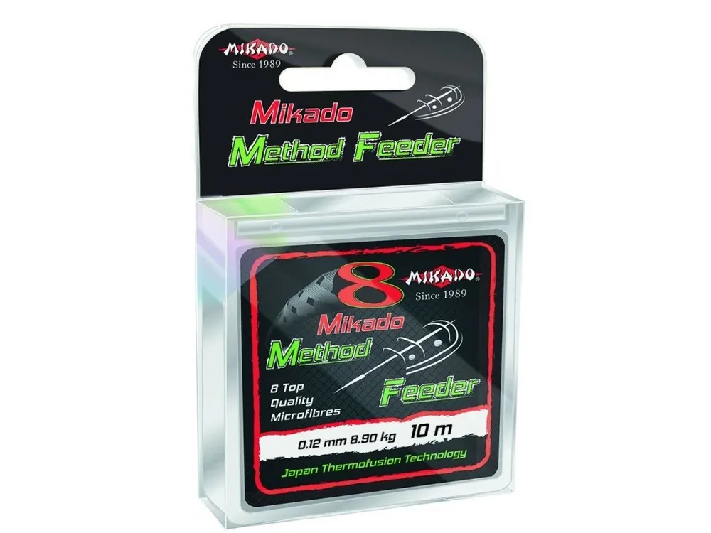 Pletená šňůra - OCTA METHOD FEEDER 012 10M Černá Nosnost 8.90 kg Cenová Bomba