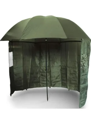 NGT Deštník s Bočnicí Brolly Side Green 2,2m Akční Cena