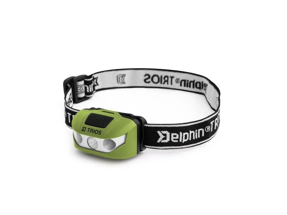Must-Have Čelová lampa Delphin TRIOS