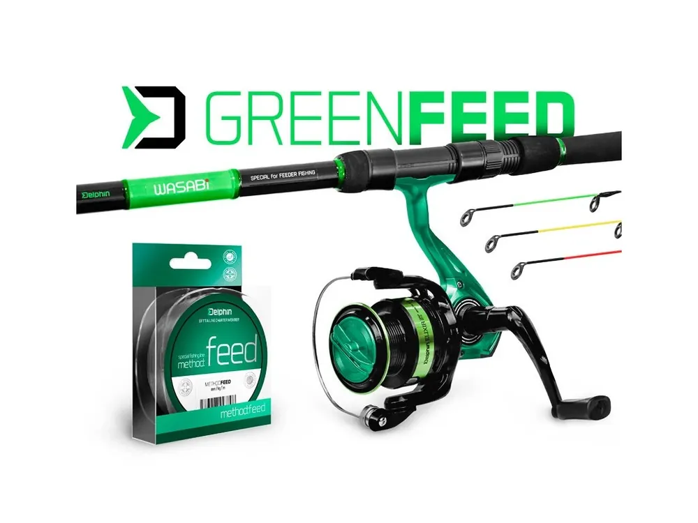 Feederový set Delphin GreenFEED Levný