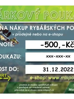 Dárkový poukaz 500,-Kč Značkový