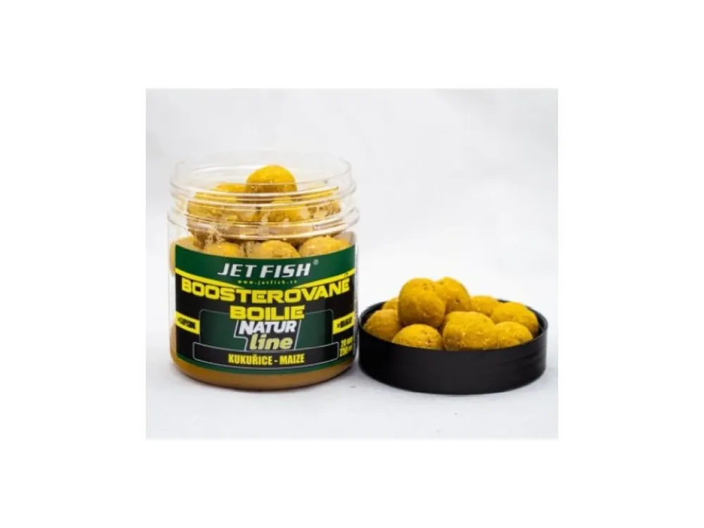 Top Prodej Jet Fish Boosterované boilie Kukuřice 250ml Získejte slevu -5% za registraci v e-shopu Pru016fmu011br 20mm