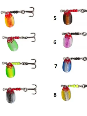 Rotačka Magic Trout Bloody 1,75g Získejte slevu -5% za registraci v e-shopu Model 2 Odeslání Ihned