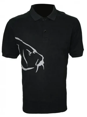 Zfish Tričko Carp Polo T-Shirt Black Velikost L Nejlepší Volba