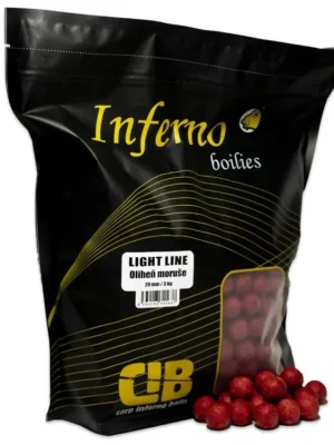 Vysoce Kvalitní Carp Inferno Boilies Light Line 3 kg Varianta Banu00e1n