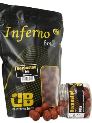 Carp Inferno Rozpustné Boilies Hot Line Beta Varianta 20 mm 300 ml Omezená Nabídka