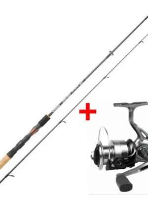 Cenový Hit Garbolino prut Proxima JetSpin L 1,80m, 3-15g + naviják Strike 301 FD
