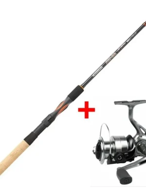 Vysoce Kvalitní Garbolino prut Proxima JetSpin Tele L 1,80m, 3-15g + naviják Strike 301 FD