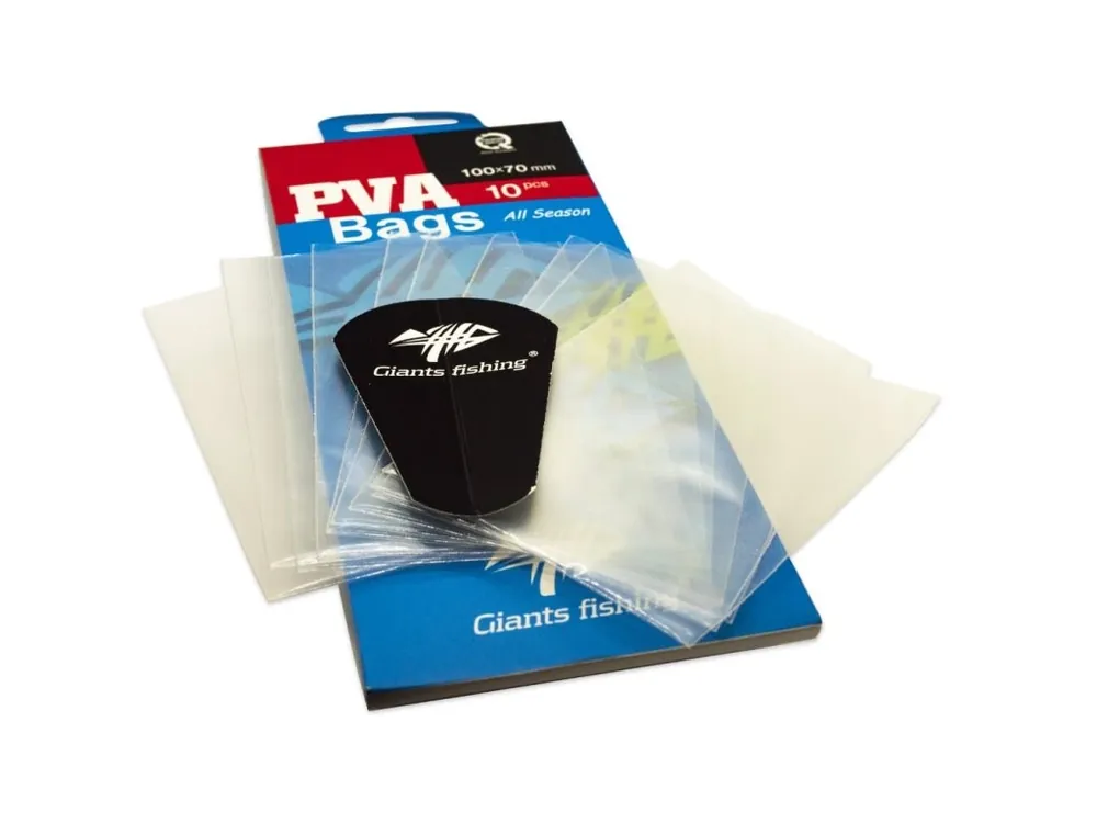 Tovární Cena Giants fishing PVA sáčky Bags 200 x 70mm , 25ks ( mega pack )