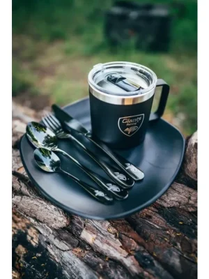 Odeslání Ihned Giants fishing Sada příborů černý nerez Cutlery SS 410 ( 4pc - set )