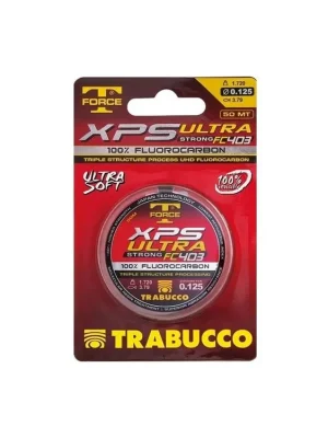 Víkendová Akce Trabucco Vlasec T-Force XPS Ultra Strong FC403 Fluorocarbon 50m Varianta 0.074mm